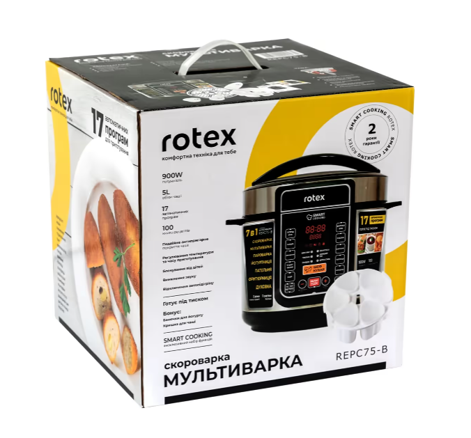 Мультиварка Rotex REPC 75 B фото №5