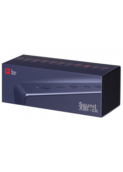 Портативна колонка 2E SoundXBlock Blue (-BSSXBWBL) фото №7
