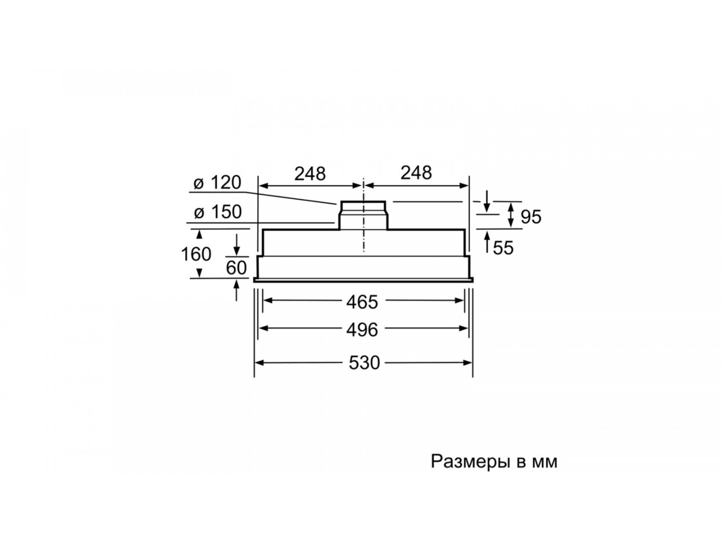 Витяжки Bosch DHL555BL фото №3