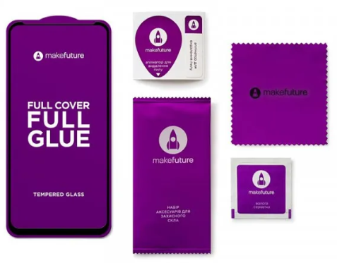 Защитное стекло MakeFuture H P40 Lite Black 00 00047819 фото №2