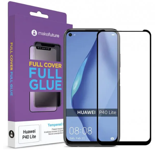 Защитное стекло MakeFuture H P40 Lite Black 00 00047819