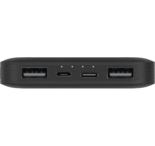 Мобільна батарея Xiaomi Redmi 10000mAh чорний фото №4