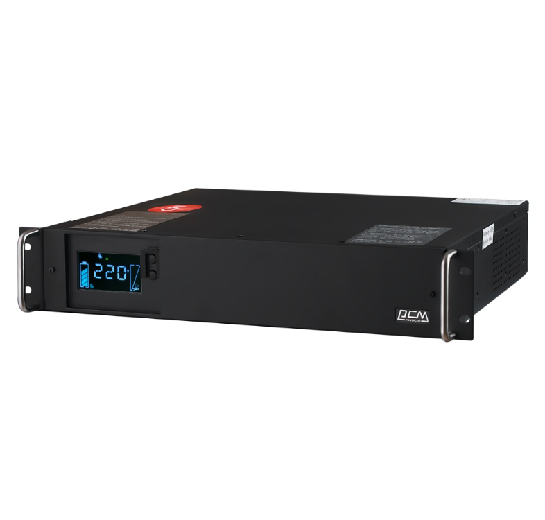Источник бесперебойного питания Powercom KIN-1500AP RM LCD фото №2