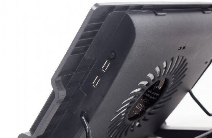 Підставка для ноутбука Gembird NBS-1F17T-01 Black фото №2