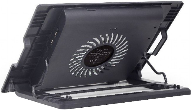 Підставка для ноутбука Gembird NBS-1F17T-01 Black фото №3