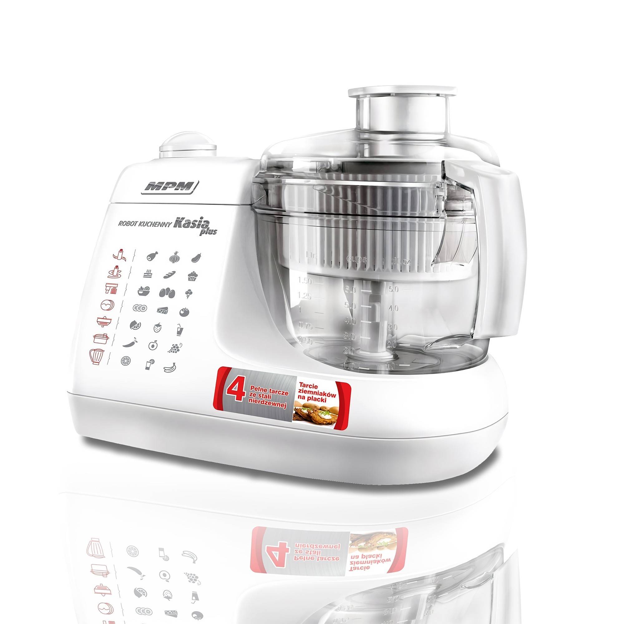 Кухонний комбайн MPM MRK-11 фото №3 Кухонний комбайн MPM MRK-11 фото №3