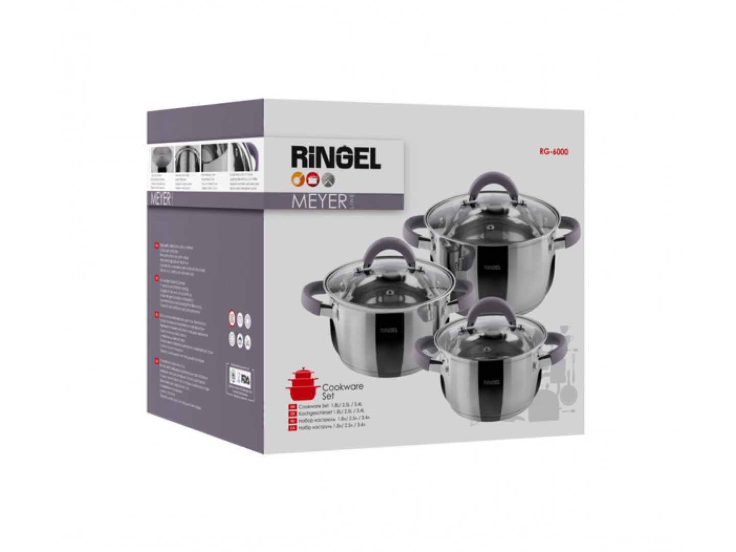 Набор посуды Meyer Ringel RG-6000 фото №12