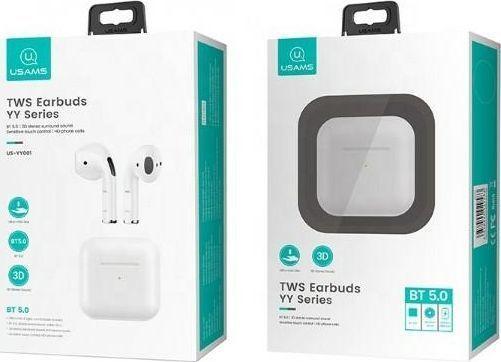 Наушники Usams YY001 AirPods Compact White фото №5