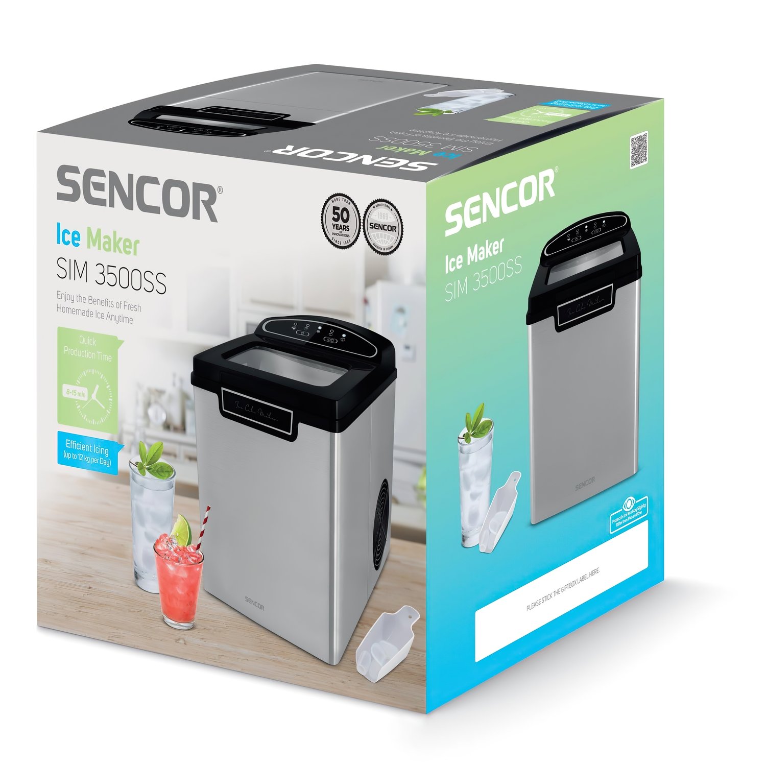 Льодогенератор Sencor SIM3500SS фото №14