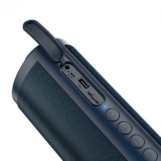 Акустична система Hoco HC4 Bella IPX5 Wireless Speaker Dark Blue фото №2