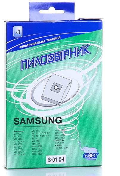 Мішок для пилу Слон S-01 C1