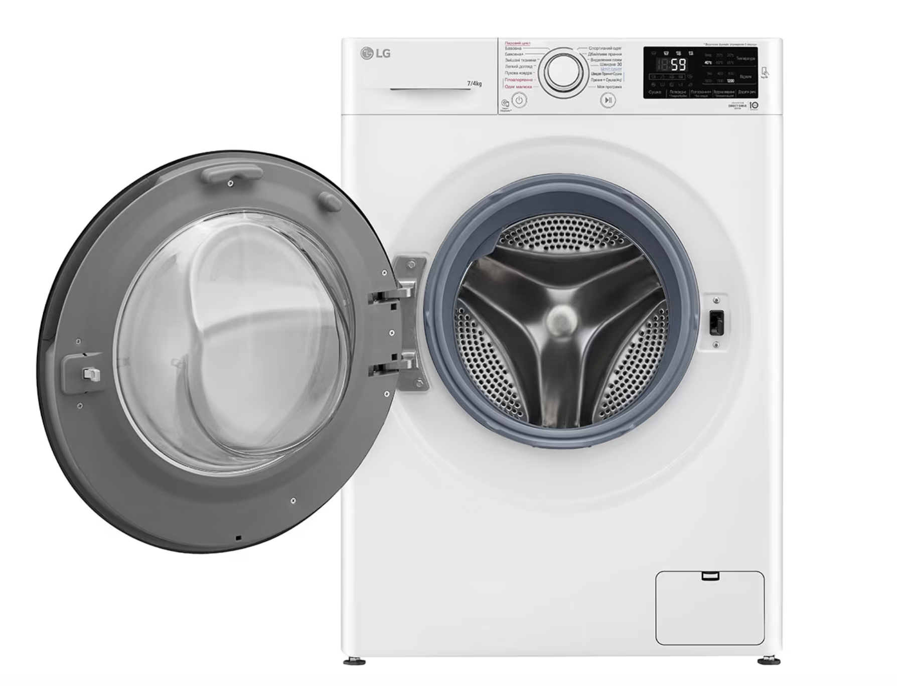 Прально-сушильна машина LG F2J6HG0W фото №5 Прально-сушильна машина LG F2J6HG0W фото №5