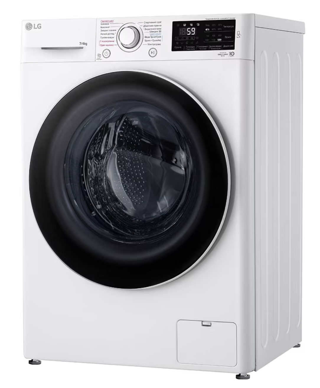 Прально-сушильна машина LG F2J6HG0W фото №3 Прально-сушильна машина LG F2J6HG0W фото №3