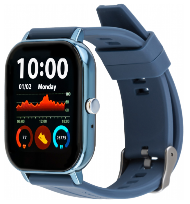 Smart годинник  GO FUN Pulseoximeter and Tonometer blue (850473)