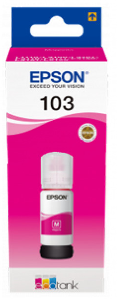 Чорнила для принтера Epson 103 Magenta (C13T00S34A)