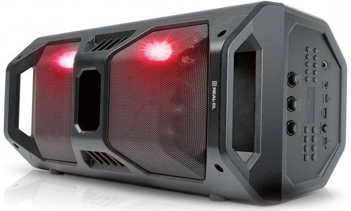 Портативна колонка REAL-EL X-757 Black фото №3