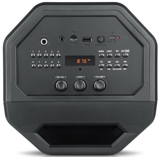 Портативна колонка REAL-EL X-757 Black фото №8