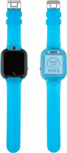 Smart часы AmiGo GO007 FLEXI GPS Blue фото №5