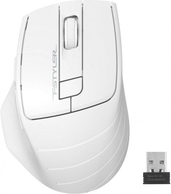 Комп'ютерна миша A4Tech FG 30 S Grey White