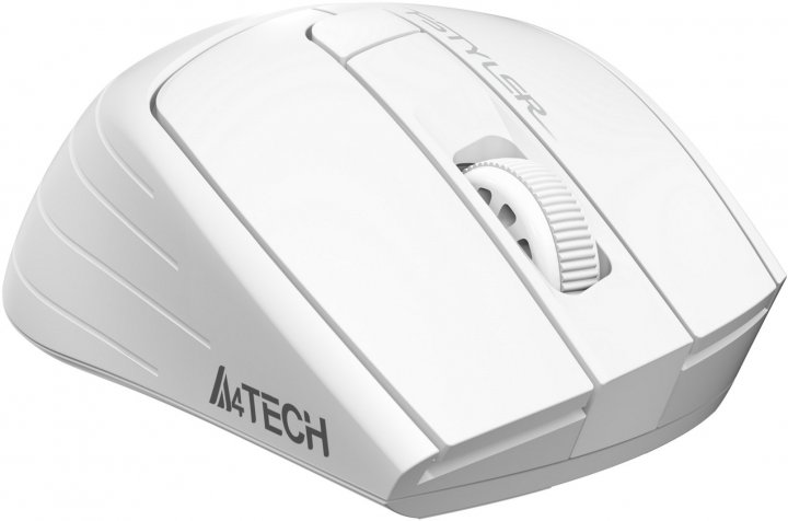 Комп'ютерна миша A4Tech FG 30 S Grey White фото №5