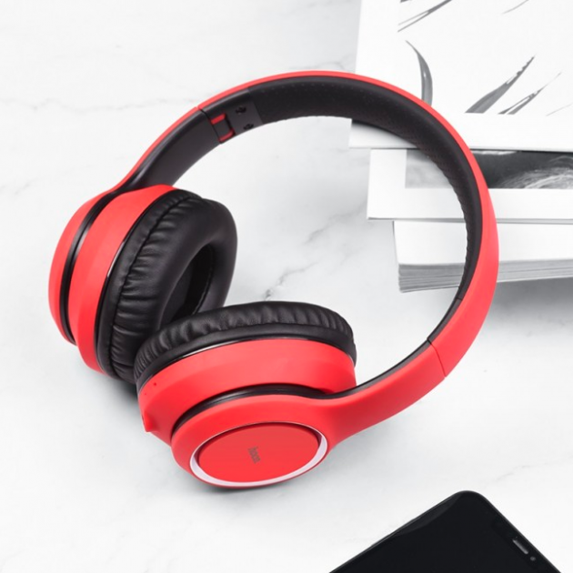 Навушники Hoco W28 Journey Wireless Headphones Red