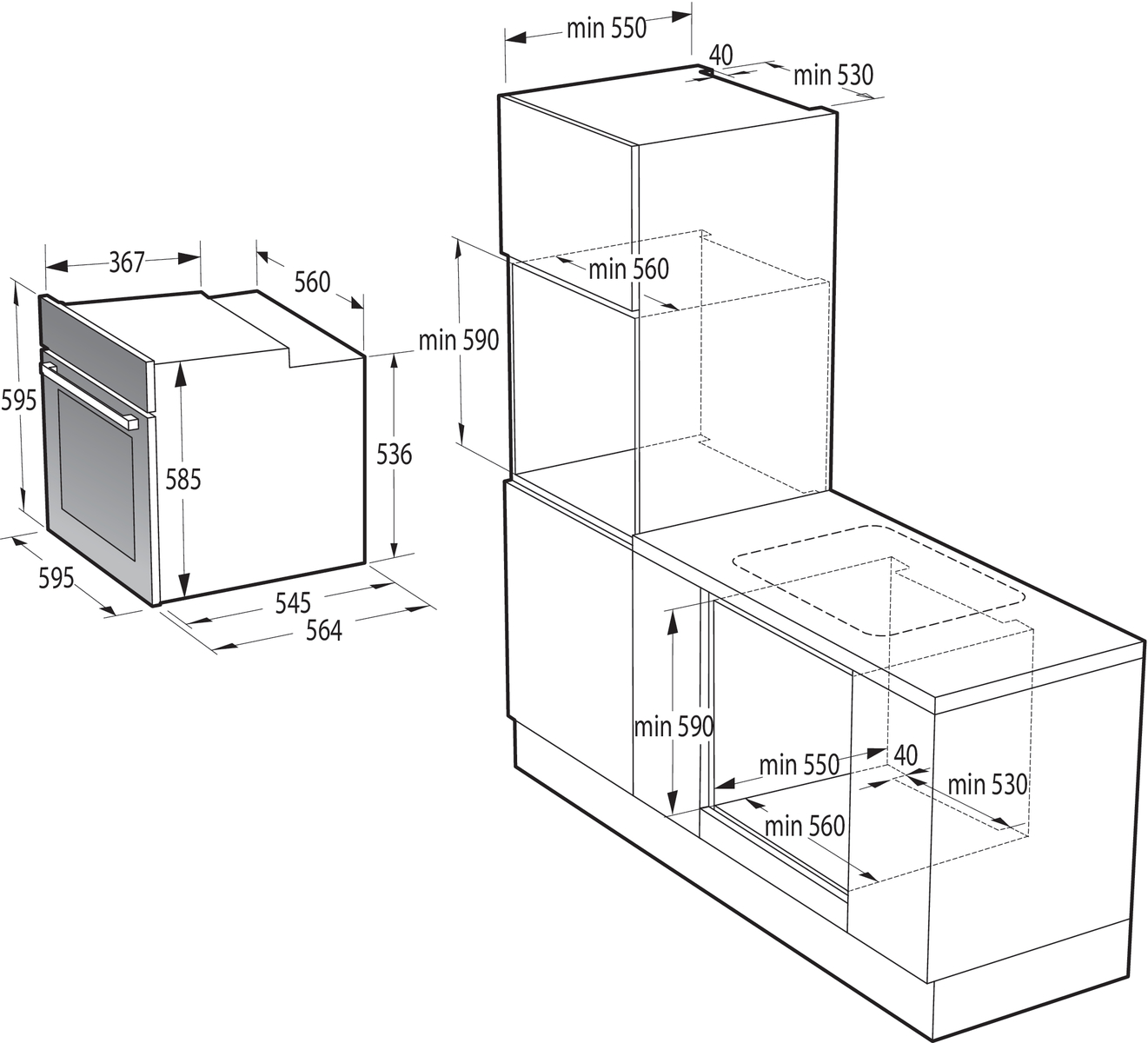 Духовой шкаф Gorenje BPSA6747A08BG фото №2