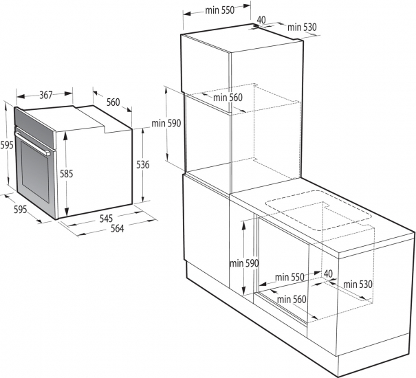 Духова шафа Gorenje BPSAX6747A08BG фото №5