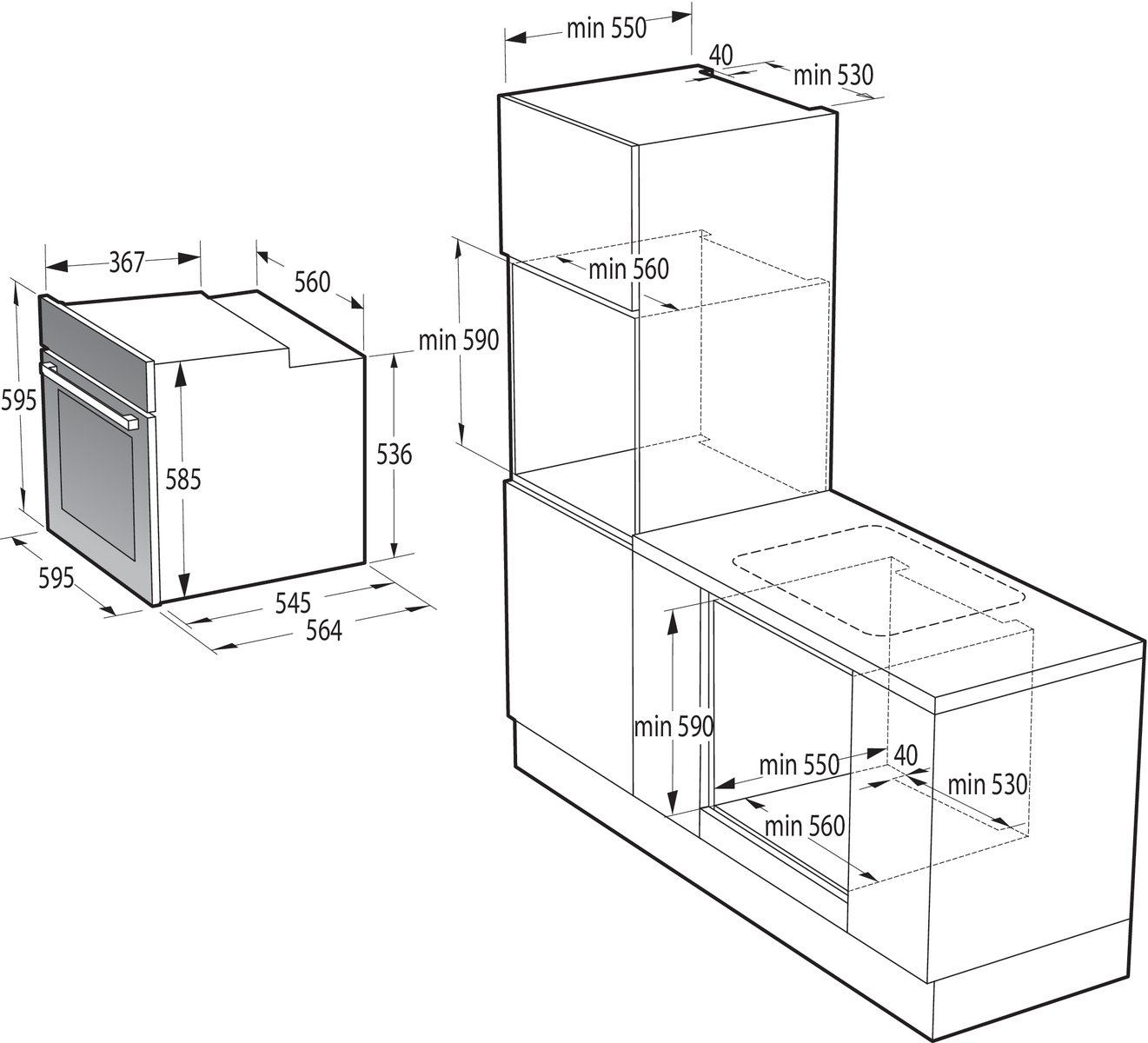 Духовой шкаф Gorenje BPSX6747A05BG фото №5
