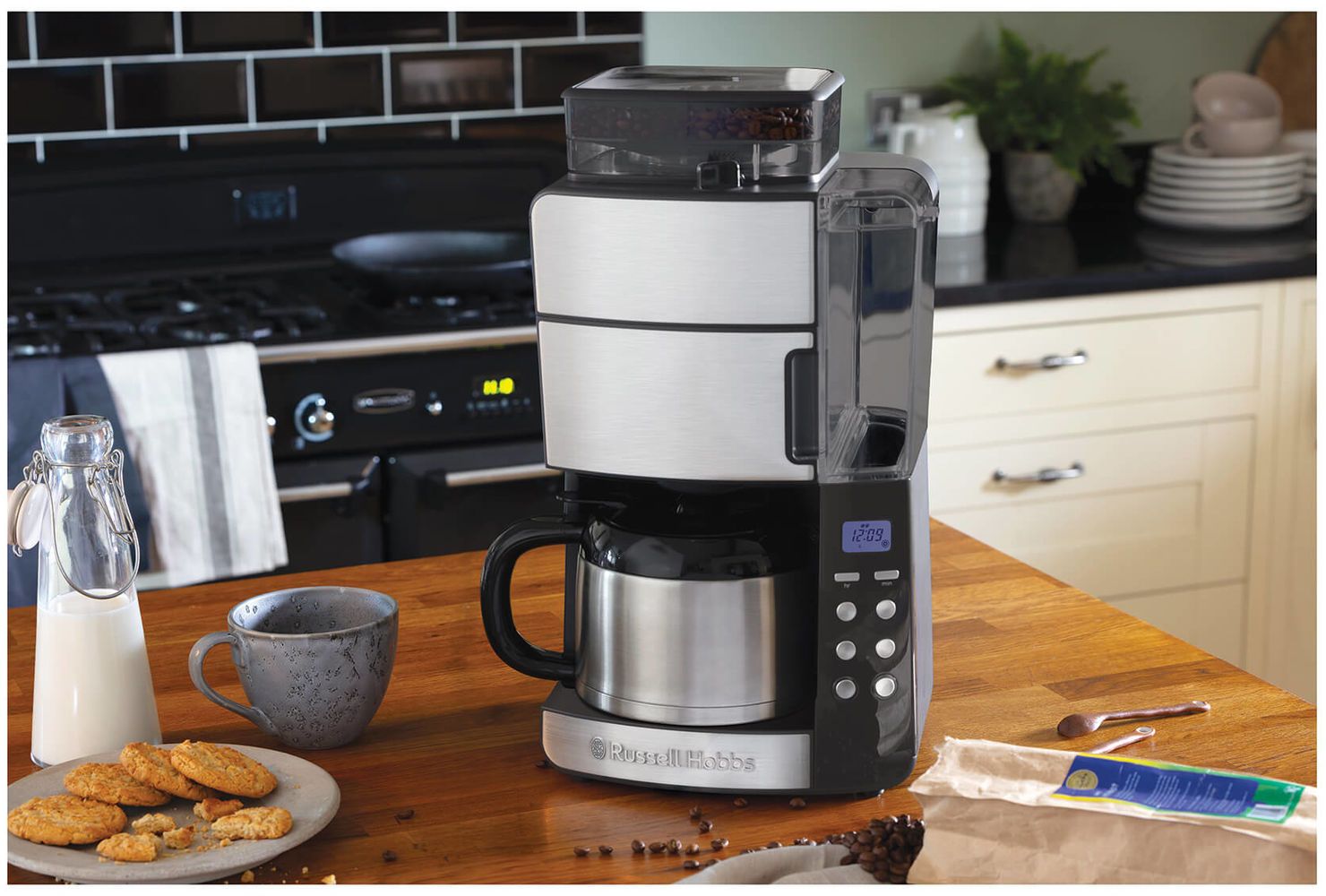 Кофеварка Russell Hobbs 25620-56 Grind & Brew фото №2