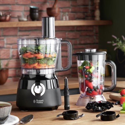 Кухонный комбайн Russell Hobbs 24732-56 Matte Black фото №3