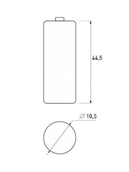 Батарейки Euroelectric LR03 1,5V blister 4шт (240) фото №3