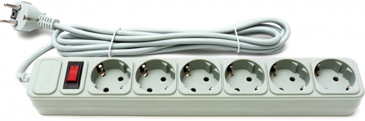 Мережевий фільтр Prologix PRS-075P6-30G 6 розеток, 3 м