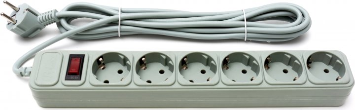 Сетевой фильтр Prologix PRS-075P6-45G 6 розеток, 4.5 метра