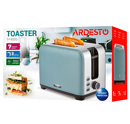 Тостер Ardesto T-F400G фото №9
