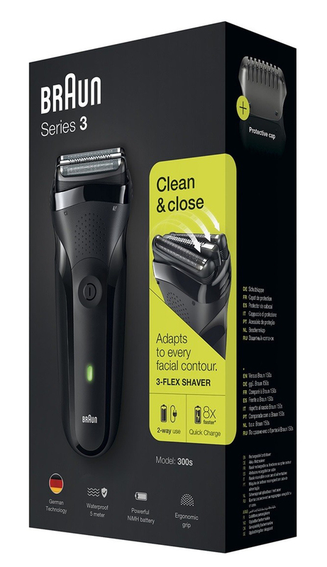 Braun 300 Series 3 Black фото №4