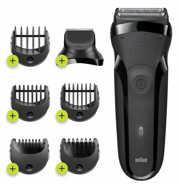 Бритва Braun 300BT Series 3 black/black фото №2