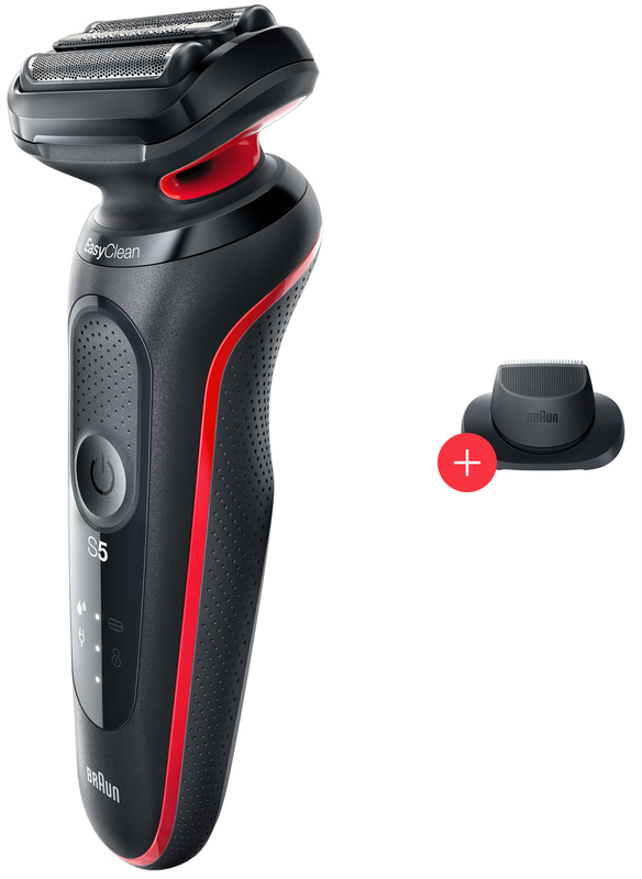 Braun Series 5 51-R1000s BLACK / RED фото №4