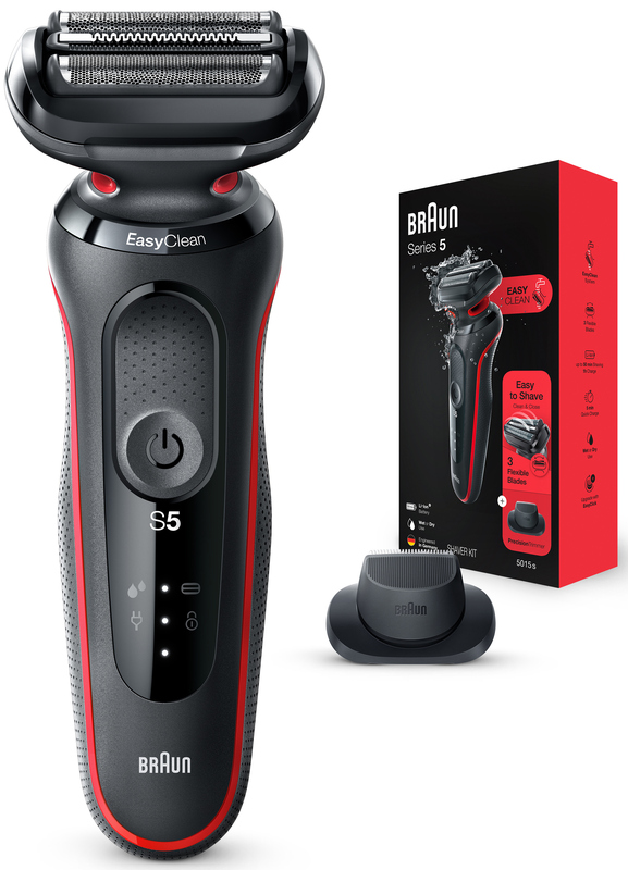 Braun Series 5 51-R1000s BLACK / RED фото №2