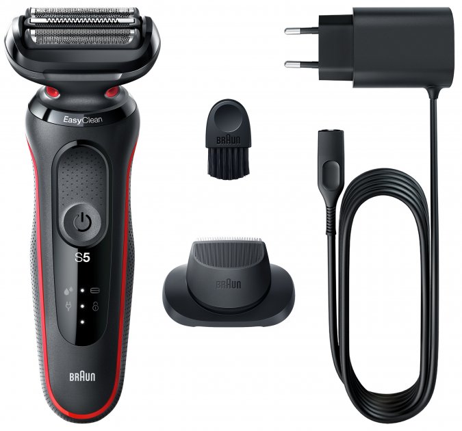 Braun Series 5 51-R1200s BLACK / RED