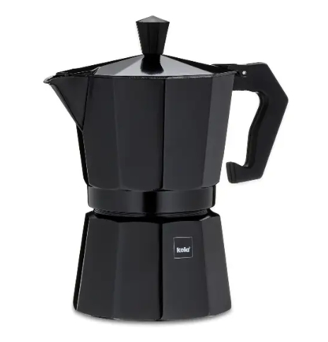 Кофеварка Kela KELA Italia, 150 мл, 3 чашки (10553) чорний