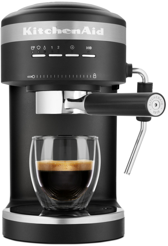 Кофеварка KitchenAid 5KES6403EBM матовий чорний фото №2