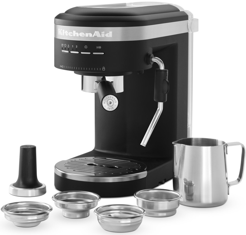 Кофеварка KitchenAid 5KES6403EBM матовий чорний фото №3