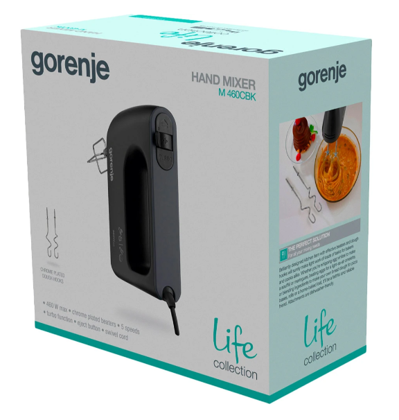Миксер Gorenje M 460 CBK (LW-2033G2) фото №4