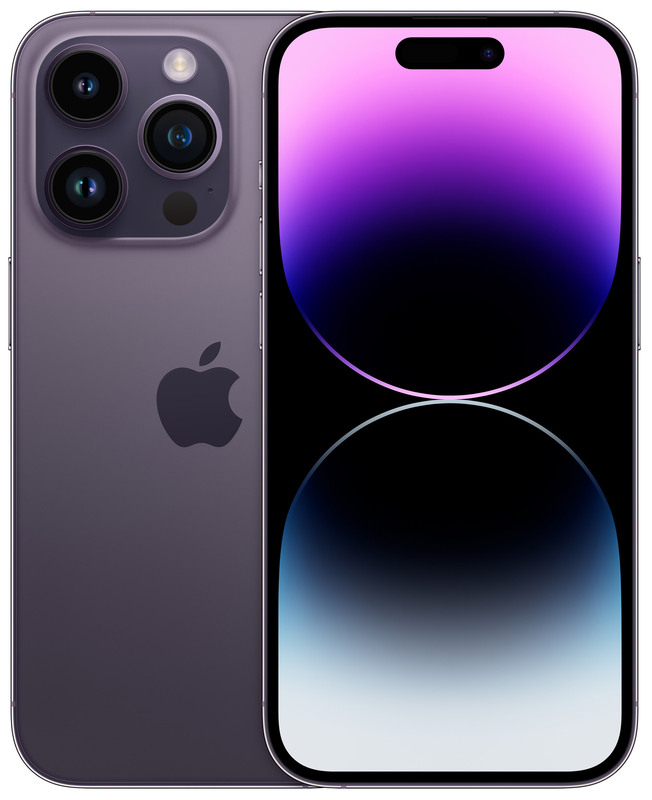 Смартфон Apple iPhone 14 Pro 256GB Deep Purple (MQ1F3)