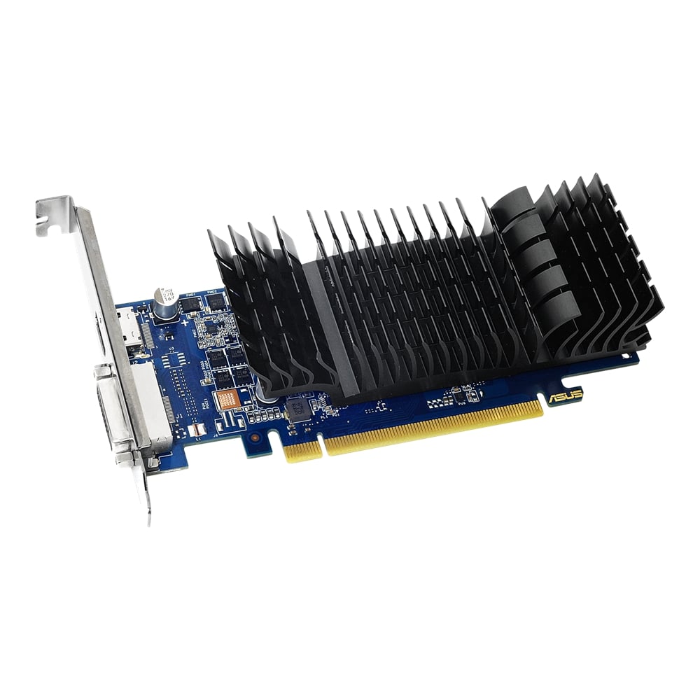Asus GeForce GT 1030 2GB GDDR5 low profile silent GT1030-SL-2G-BRK фото №2