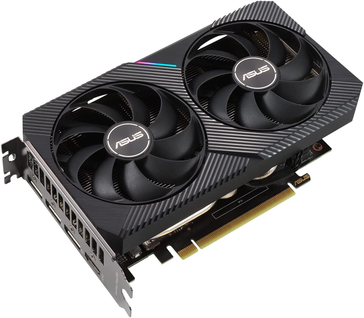 Asus GeForce RTX 3050 8GB GDDR6 DUAL OC DUAL-RTX3050-O8G фото №2