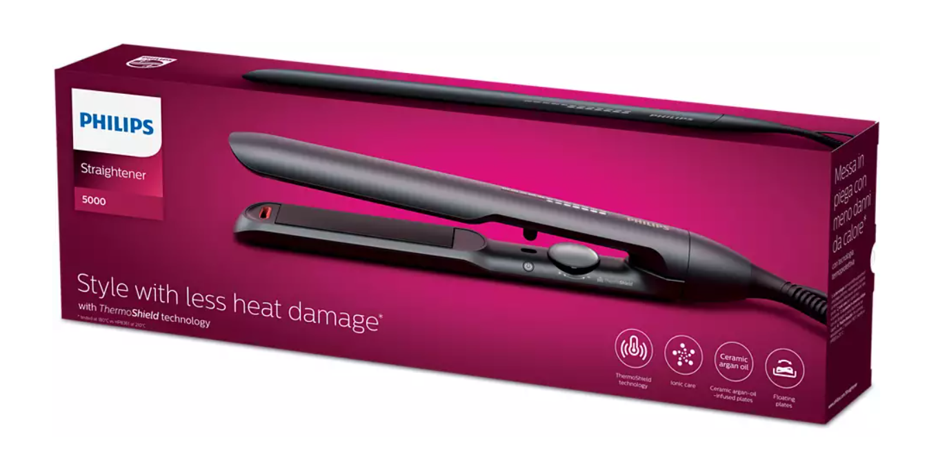 Щипцы для выпрямления волос Philips BHS510/00 фото №5