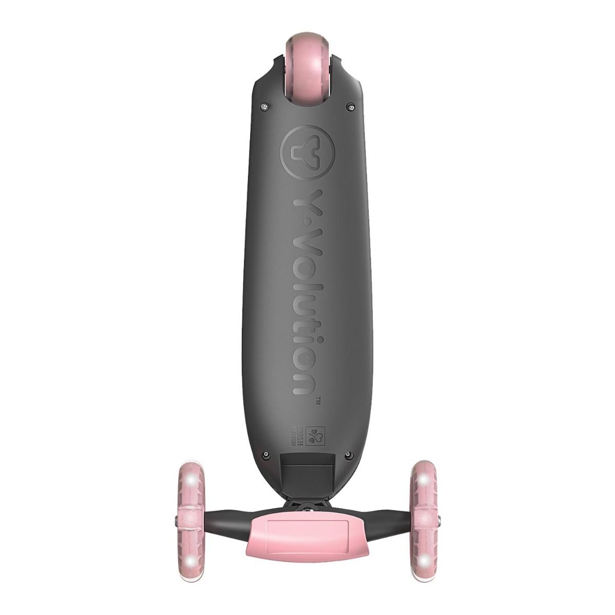 Самокати дитячі Yvolution YGlider KIWI Рожевий фото №4