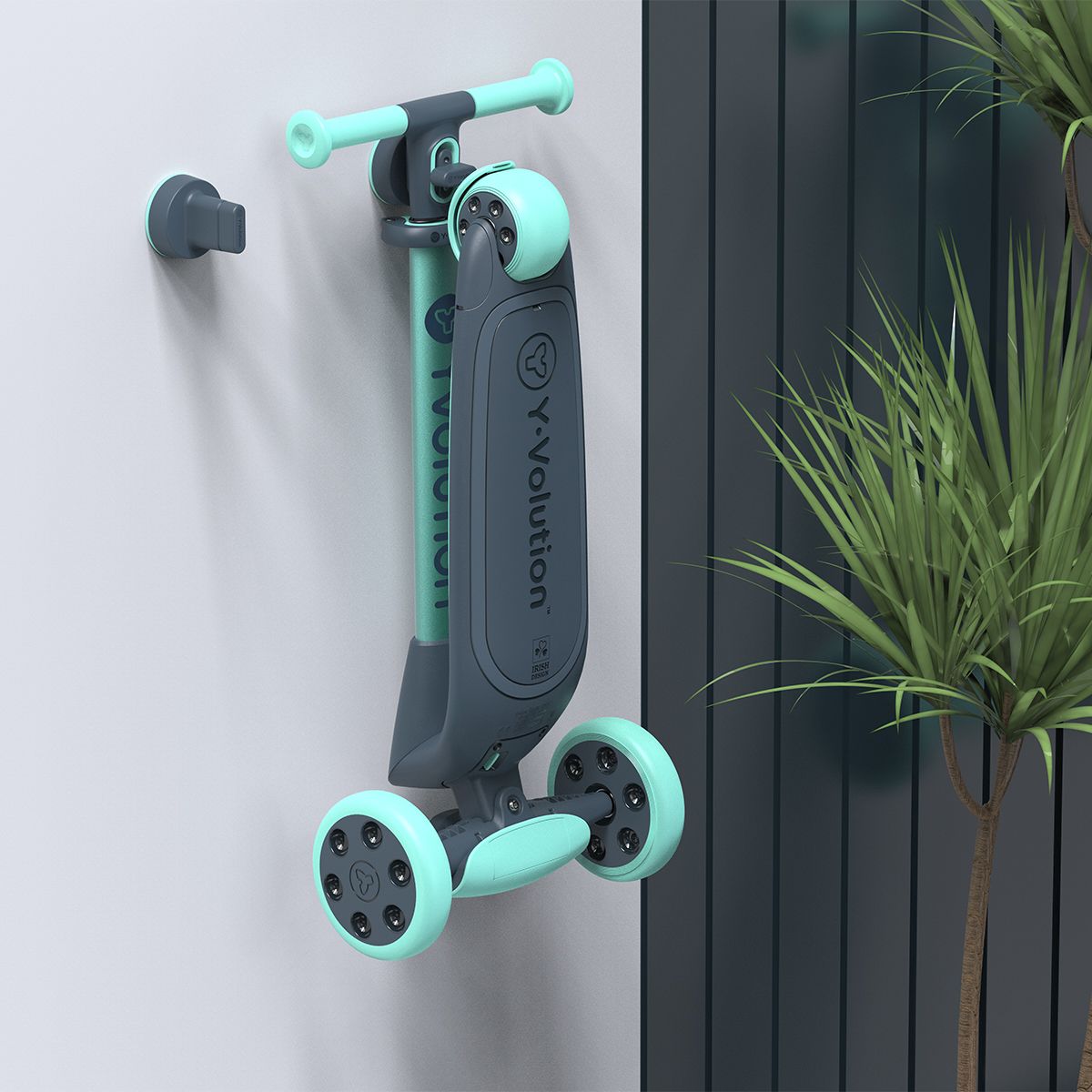 Самокати дитячі Yvolution YGlider NUA Зелений фото №5