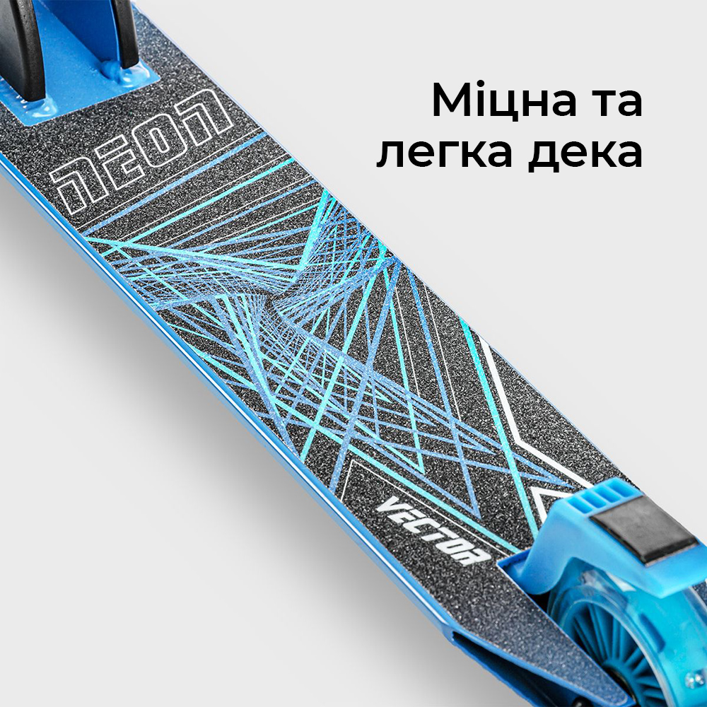 Самокати дитячі Neon Vector Синій фото №6